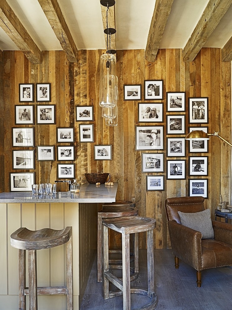Eclectic Farmhouse by David Michael Miller Associates