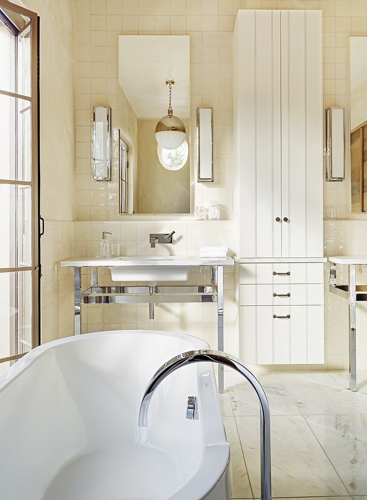 Eclectic Farmhouse by David Michael Miller Associates