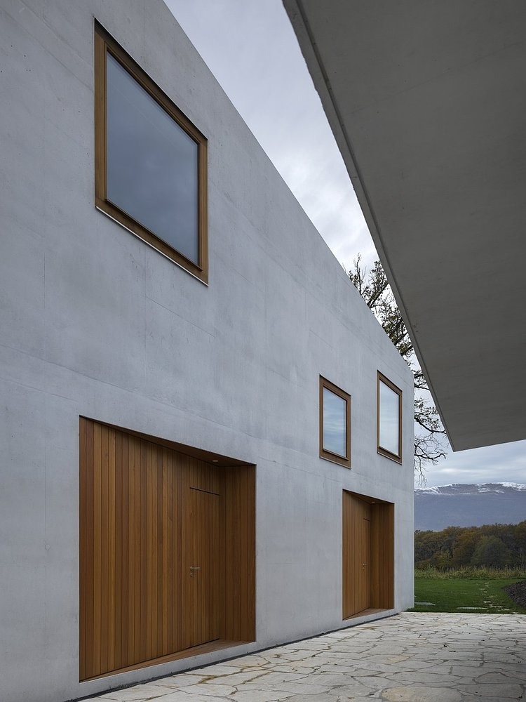Two in one House by Clavienrossier Architectes