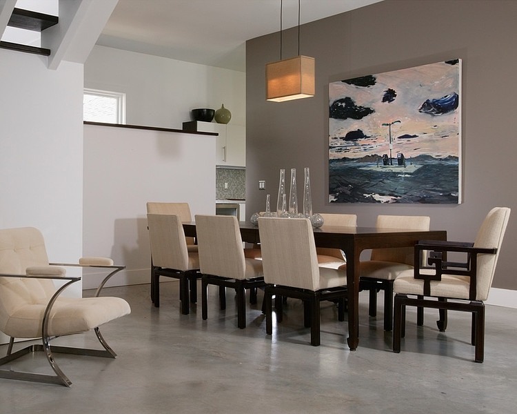 Warm Modern Home by Kenneth Brown Design