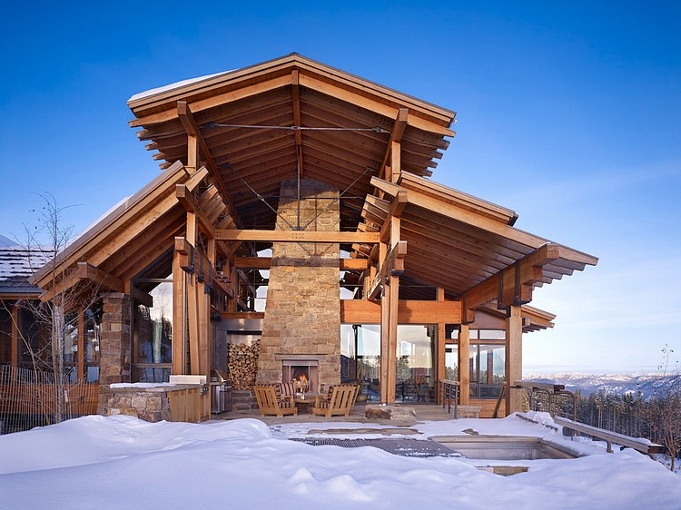 Yellowstone Club Residence by Krannitz Gehl Architects