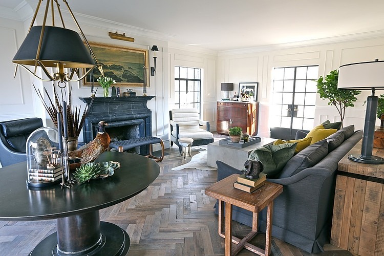 French Country Club Tudor by Summer Thornton Design