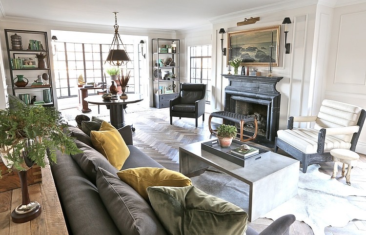 French Country Club Tudor by Summer Thornton Design