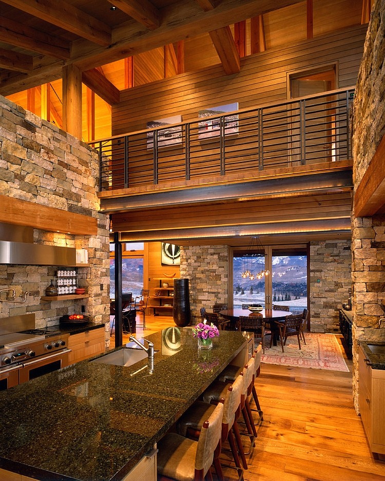 Wilson Mountain Residence by Poss Architecture