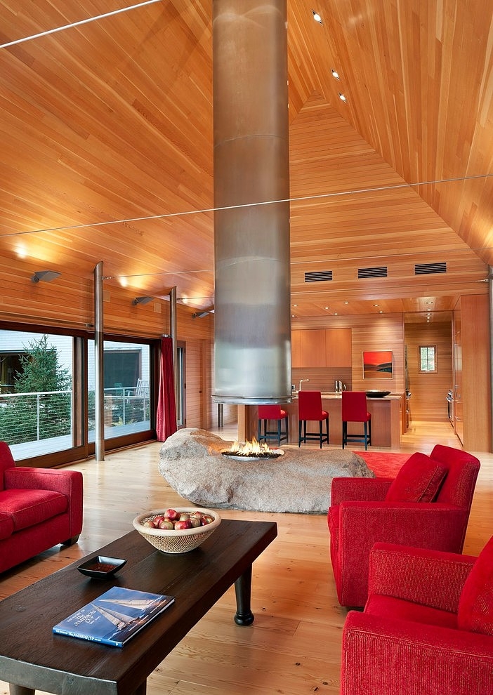 Pond Residence by Elliott + Elliott Architecture