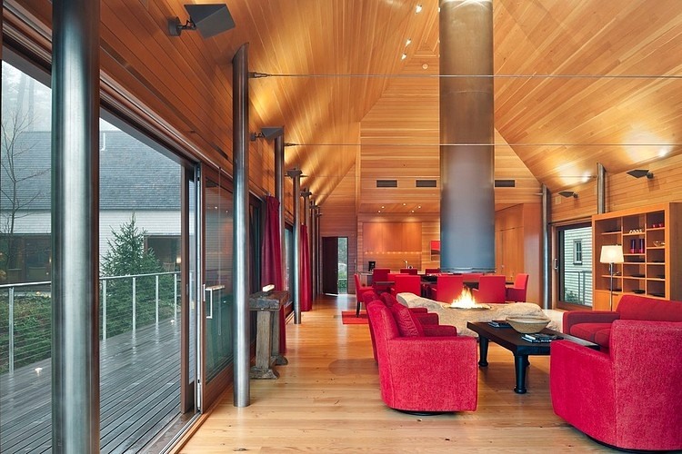 Pond Residence by Elliott + Elliott Architecture