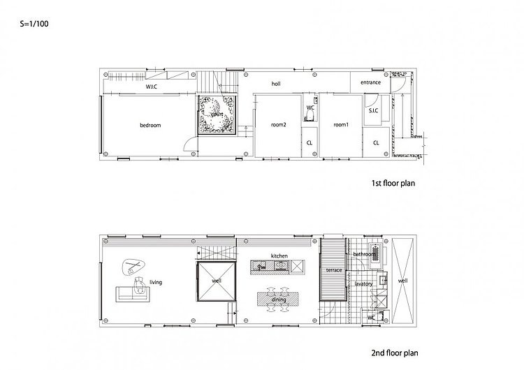 RHYTHM and Plum Tree by Keisuke Kawaguchi + K2-Design