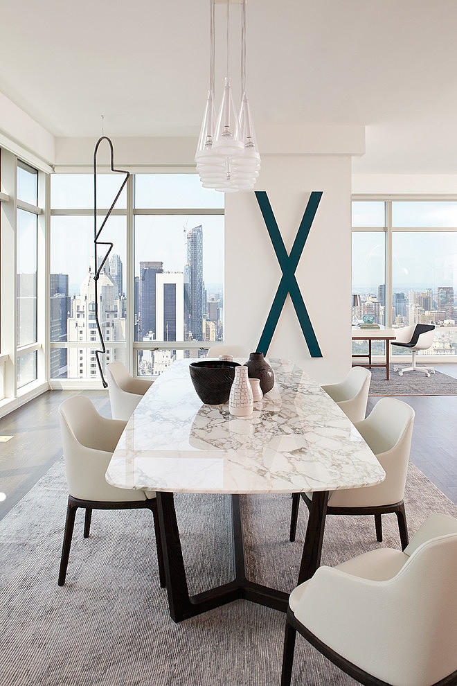 Bloomberg Tower Apartment by Tara Benet Design