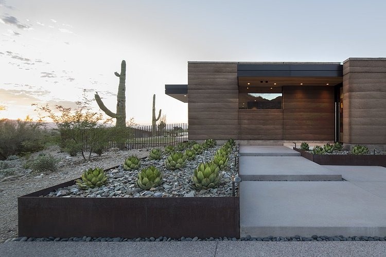 Rammed Earth House by Brent Kendle