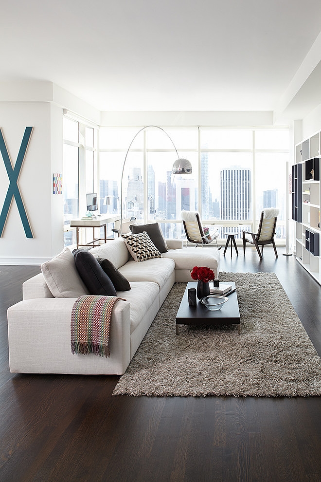 Bloomberg Tower Apartment by Tara Benet Design