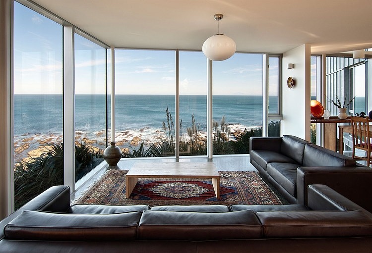 Cook Strait House by Tennent + Brown Architects