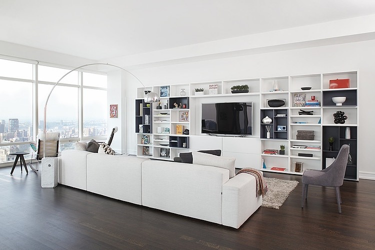 Bloomberg Tower Apartment by Tara Benet Design