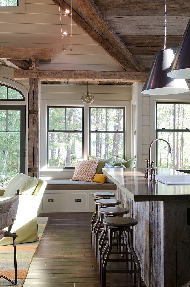 Lakefront Camp by Kristina Crestin Design