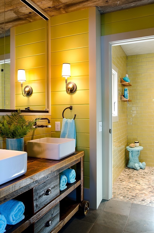 Lakefront Camp by Kristina Crestin Design