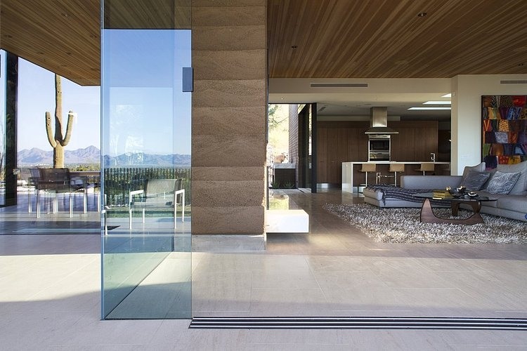 Rammed Earth House by Brent Kendle