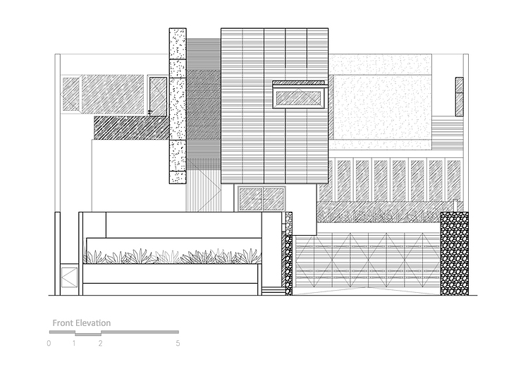 Lumber Shaped-Box House by Atelier Riri