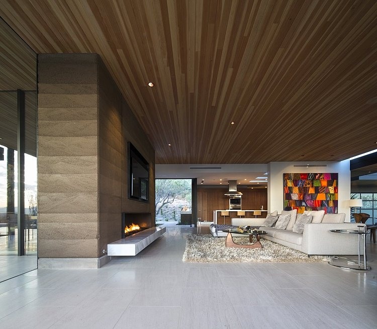 Rammed Earth House by Brent Kendle