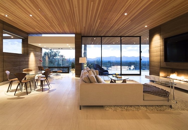 Rammed Earth House by Brent Kendle