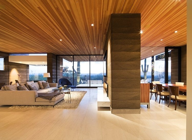 Rammed Earth House by Brent Kendle