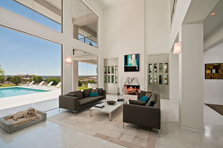 Residence in Spanish Oaks by Cornerstone Architects