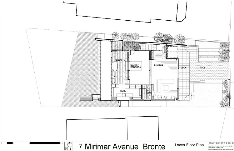 Bronte House by Rolf Ockert Design