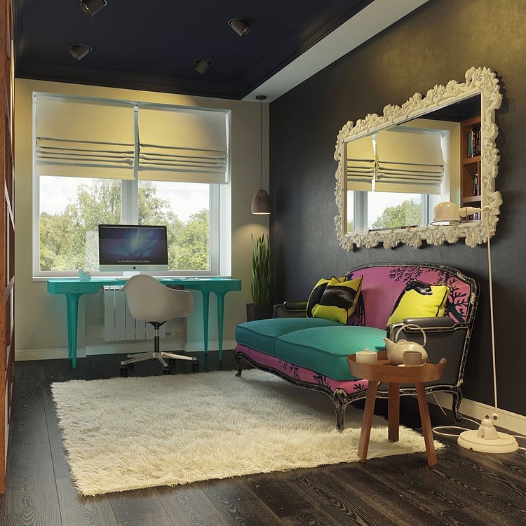 Contemporary Pop Art Interior by Dmitriy Schuka