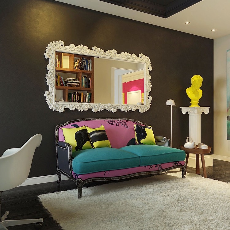 Contemporary Pop Art Interior by Dmitriy Schuka