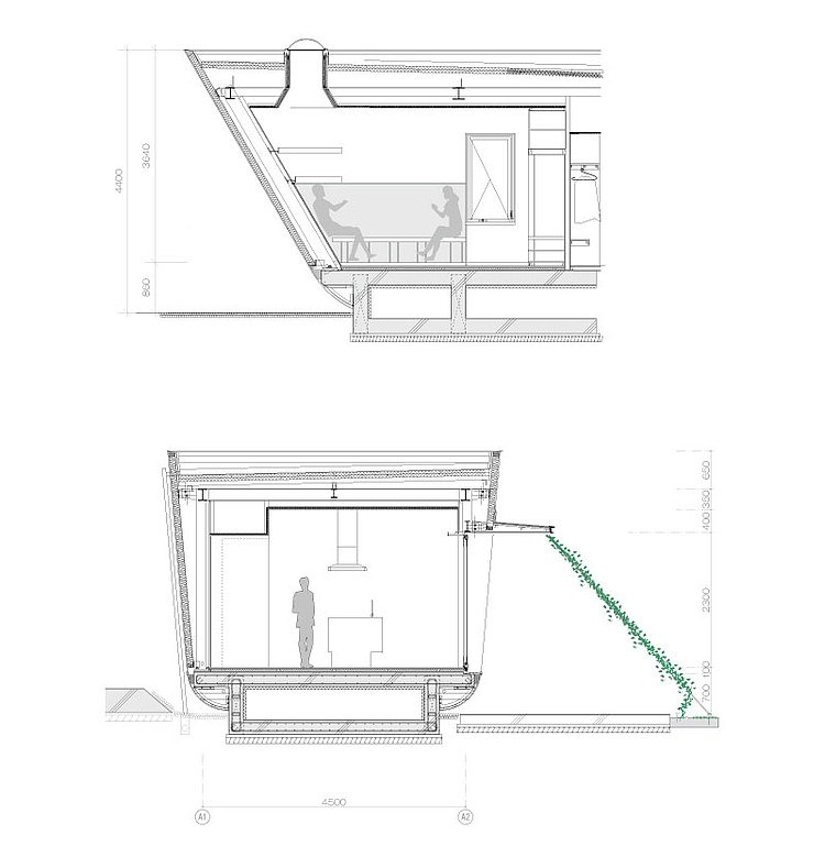 Green Screen House by Hideo Kumaki