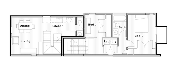 Lever Homes by First Lamp Architecture and Construction