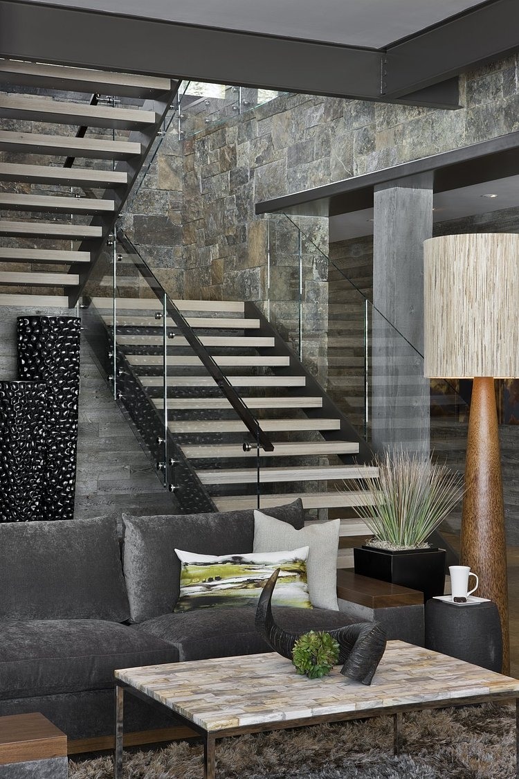 Big Sky Vacation Home by Len Cotsovolos and LC²Design