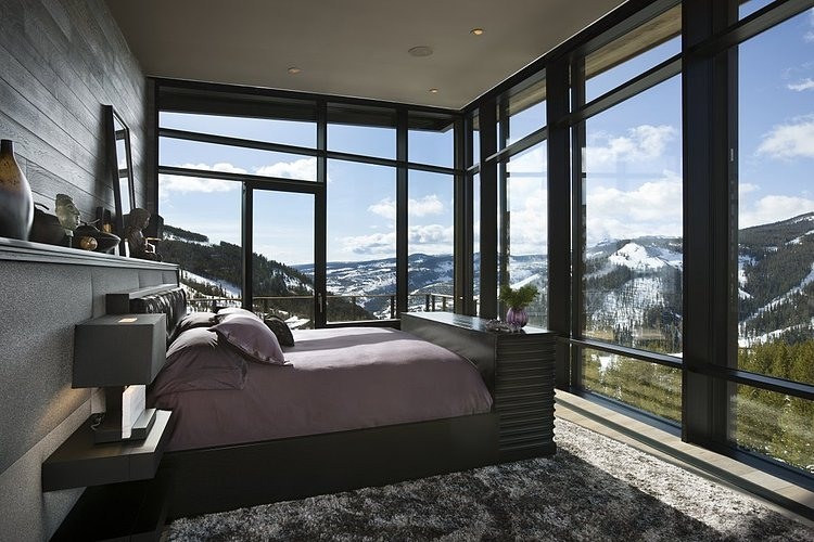 Big Sky Vacation Home by Len Cotsovolos and LC²Design