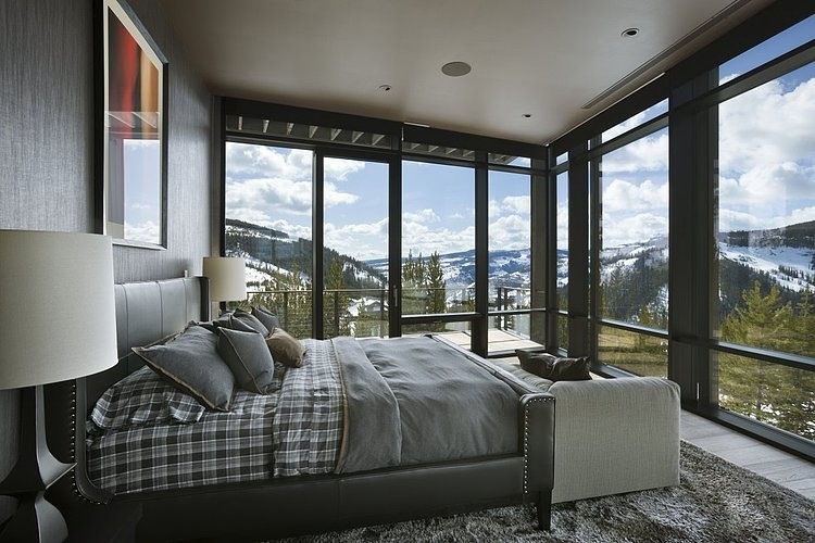 Big Sky Vacation Home by Len Cotsovolos and LC²Design