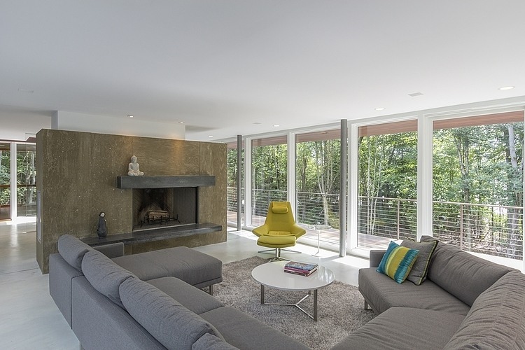 Berkshire Pond House by David Jay Weiner Architects
