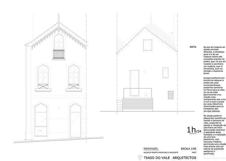 The Three Cusps Chalet by Tiago do Vale Arquitectos
