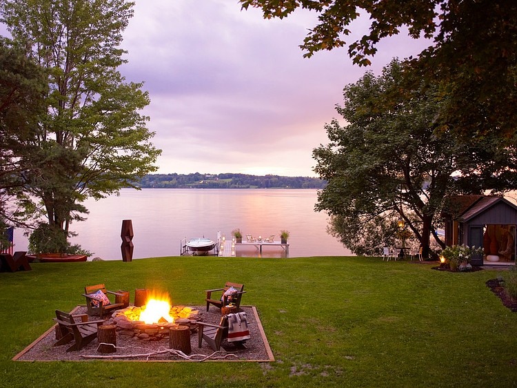 Skaneateles Lake House by Thom Filicia