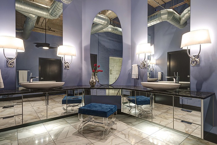 Downtown Penthouse Loft by S&K Interiors
