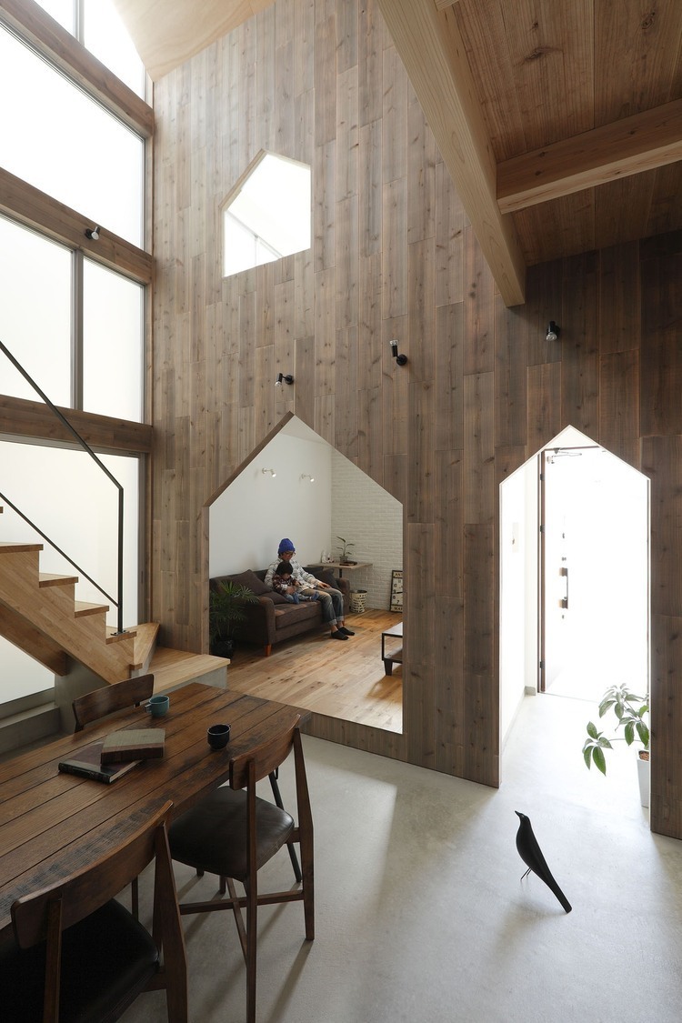 Hazukashi House by Alts Design Office