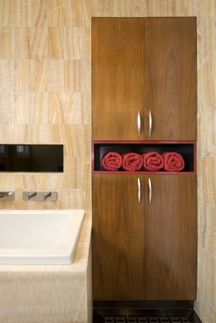 PH Condo Her Bath Storage Cabinet