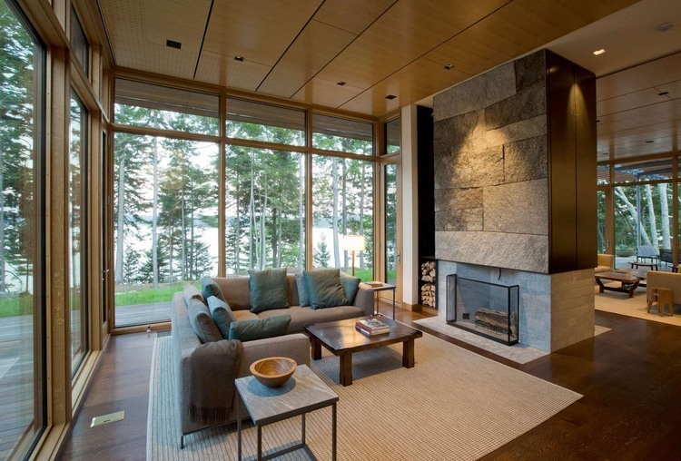 Medomak River House by Anmahian Winton Architects