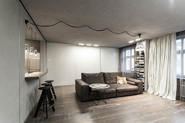 Moscow Apartment by Mezhevova Dean