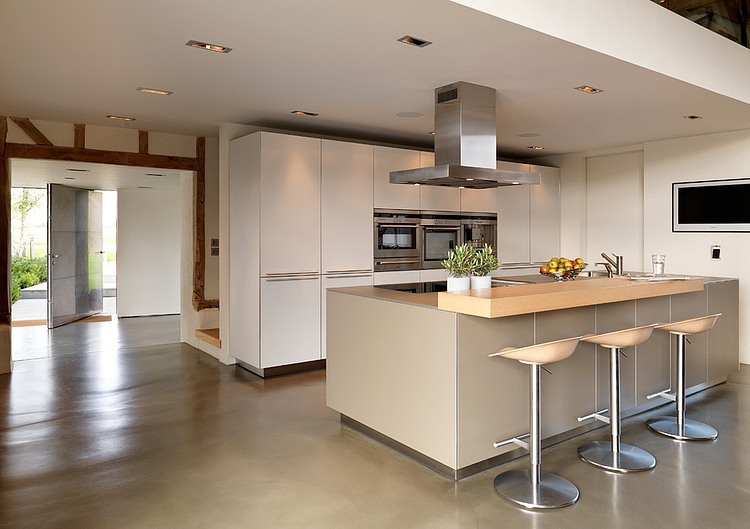 Thatched Barn by Bulthaup by Kitchen Architecture