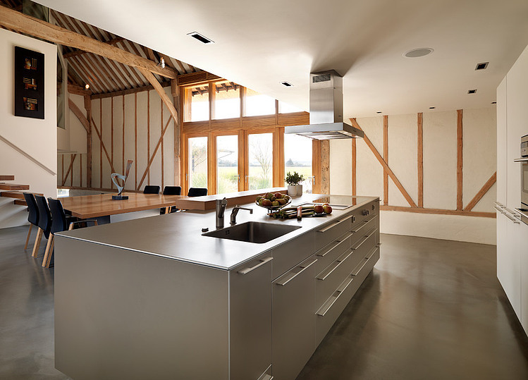 Thatched Barn by Bulthaup by Kitchen Architecture