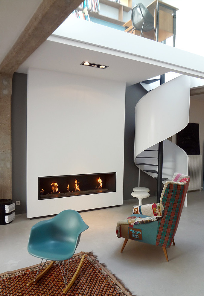 Contemporary Loft by KJBI Deco