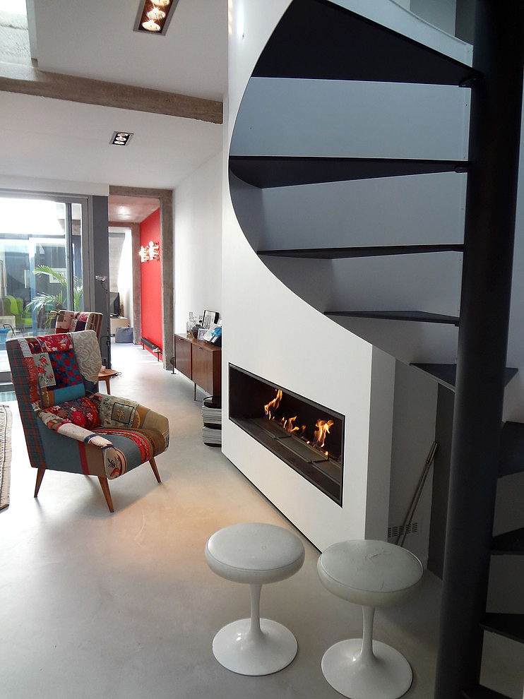 Contemporary Loft by KJBI Deco
