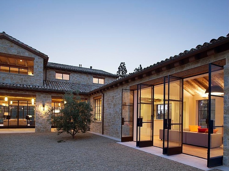Stone Maison by Ken Linsteadt Architects