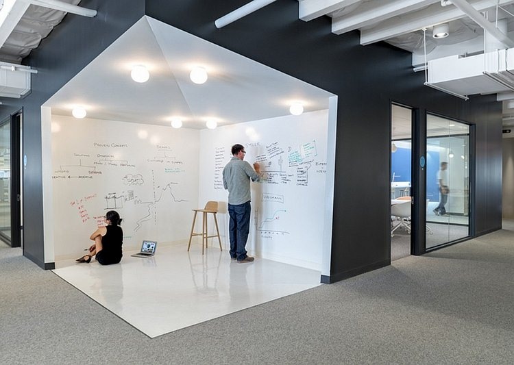 Whiteboard Office Area