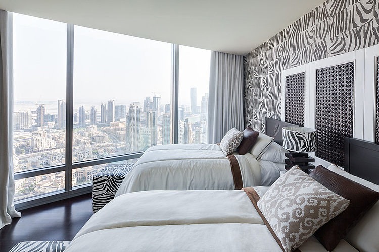 Burj Khalifa Apartment by Zen Interiors
