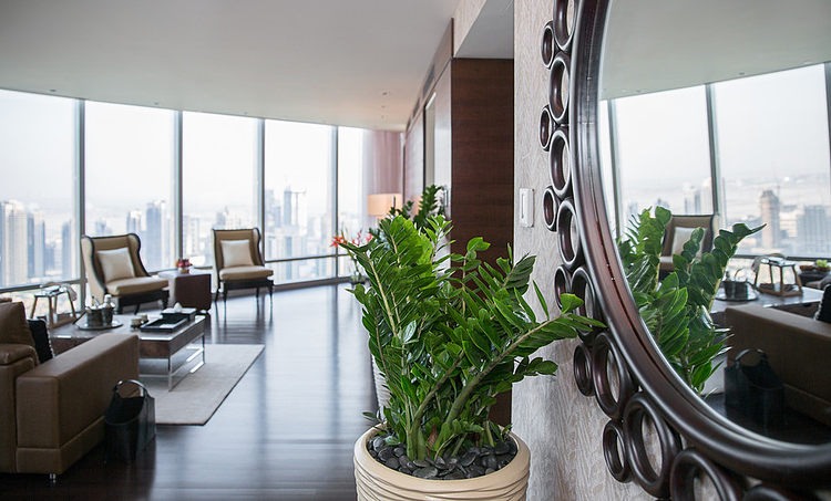 Burj Khalifa Apartment by Zen Interiors