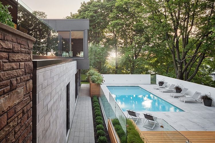 Prince Philip Residence by Thellend Fortin Architectes