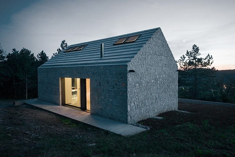 Compact Karst House by Dekleva Gregorič Arhitekti